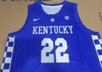 NBA 22 Gilgeous-Alexander Kentucky Maillot bleu imprimé